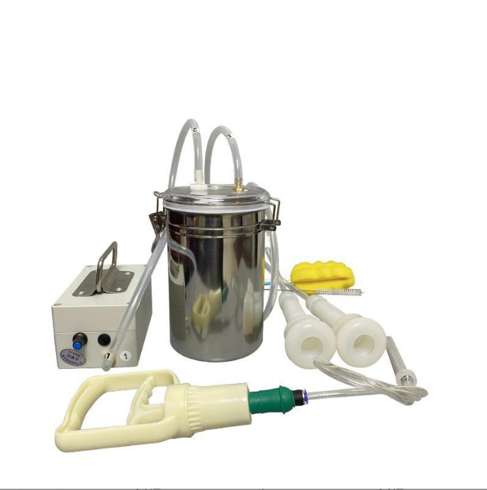 Cross-Border New Product Hot Model Cattle and Sheep Manual Electric Milking Machine to Suck Goat Milk Breast Pump Milk Goat Milking Machine