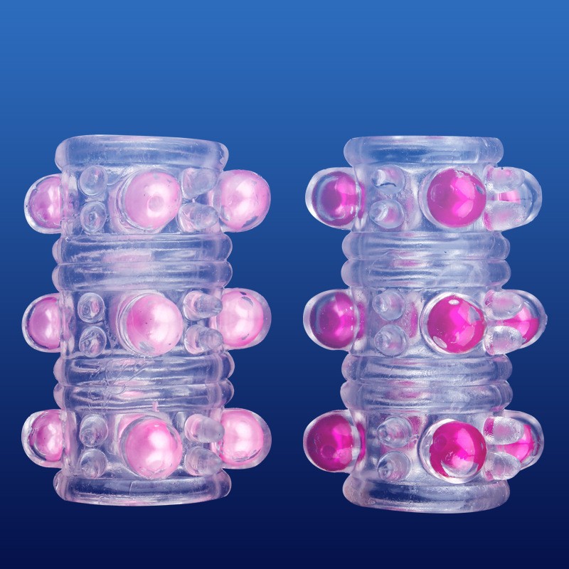 Big Pearl Dragon Ball crystal ring men's sex toys vibration lock ring wolf tooth cover adult sex toys wholesale