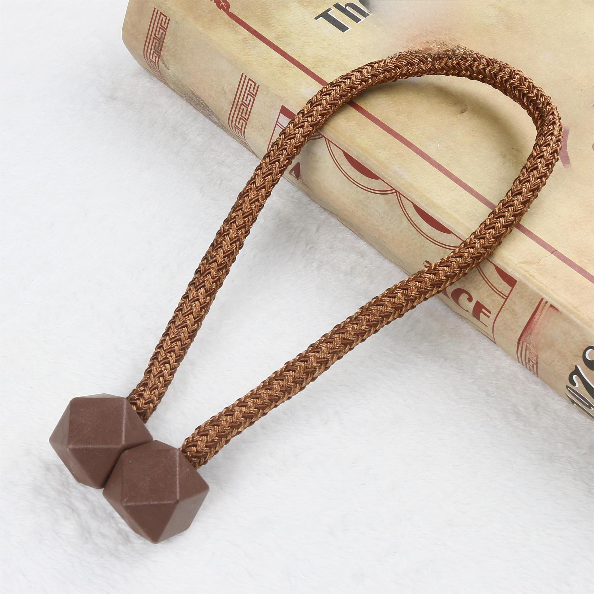 Running volume wholesale installation-free curtain Rubik's Cube magnetic buckle magnetic suction curtain strap accessories curtain buckle binding rope wholesale