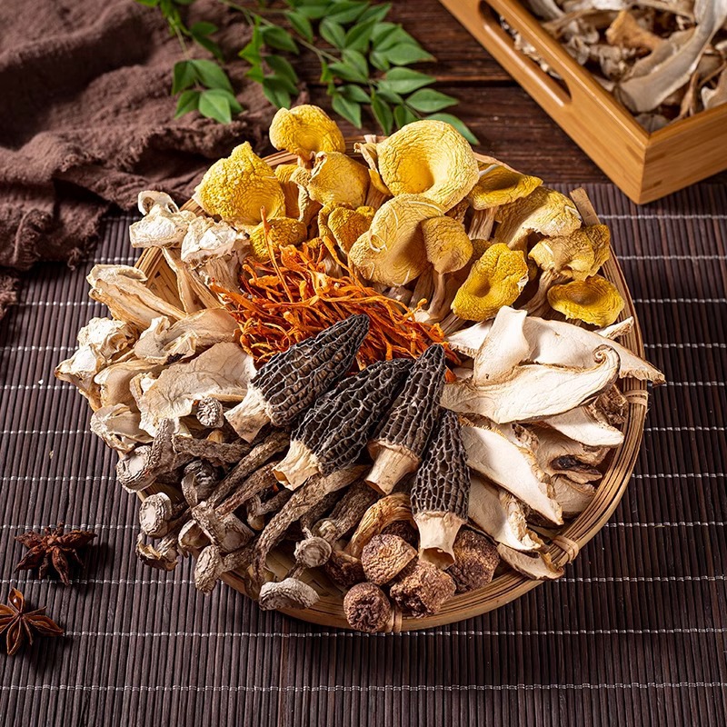 Yunnan Colorful Mushroom Soup Packs, Bamboo Fungus, Coconut Chicken Soup Packs, Soup Ingredients, Morel Mushrooms, Deer Antler Mushrooms, Stewed Chicken, Stewed Duck