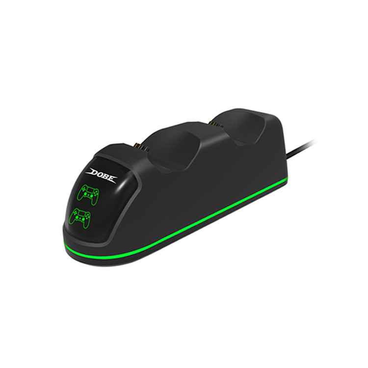 PS4 game handle with display light motor car double charger PS4slim/Pro wireless handle bottom with light charger