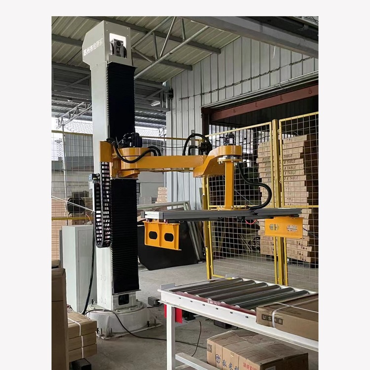 Palletizing Robot Column Arm Fully Automated Assembly Line Equipment Carton Sack Snakeskin Bag Handling and Stacking Machine