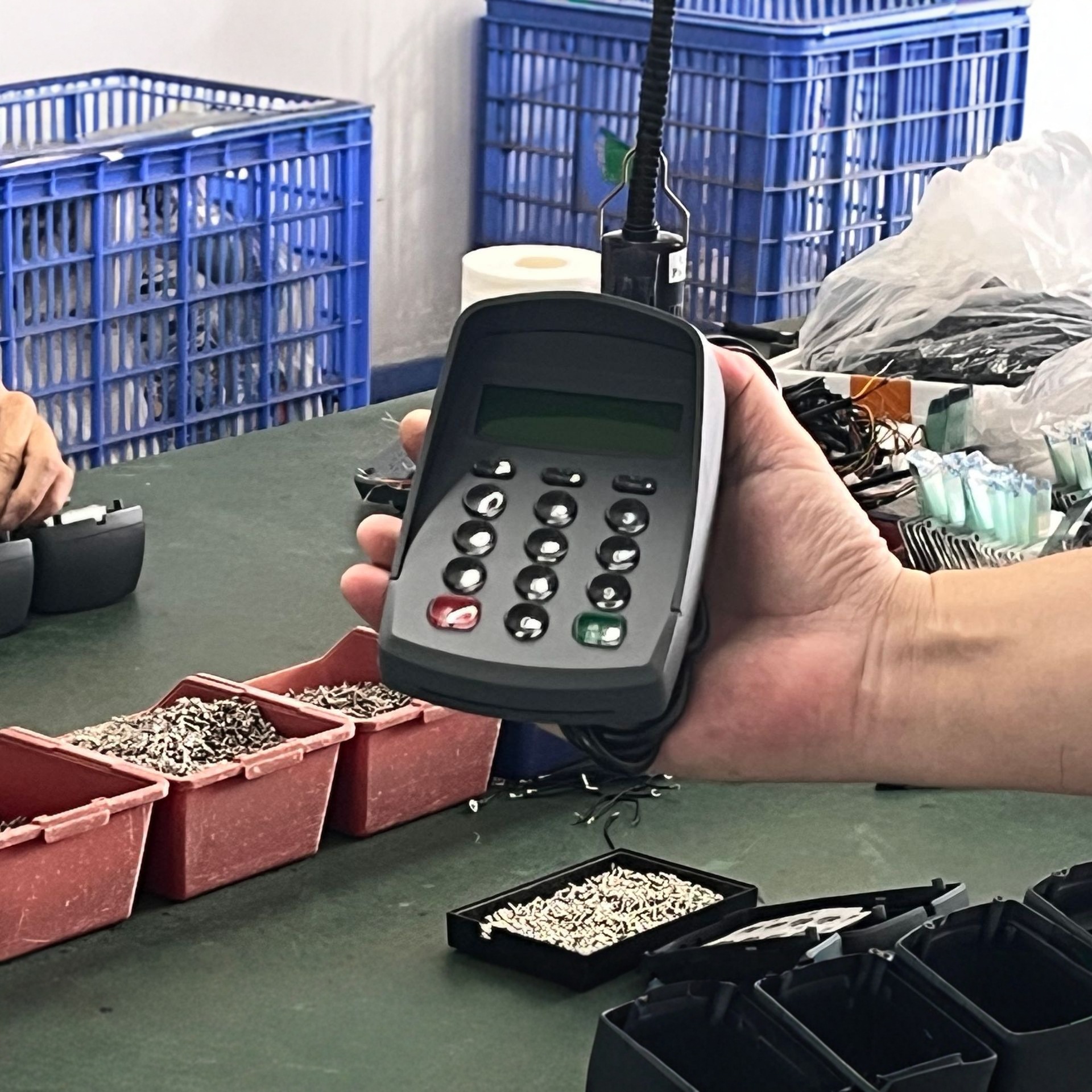 Serial Communication Industrial Keypad Car Bus Price Change Industrial Console Automated Human-Machine Interface Keypad