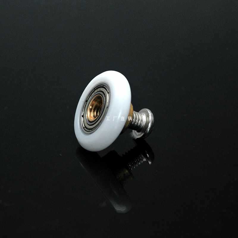 Старомодный ролик для душевой Xyt, большой плоский колесо для раздвижной двери