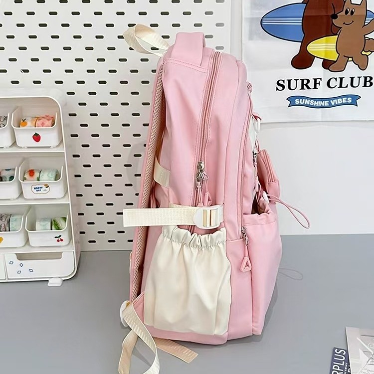 Two-Piece Backpack Set for Men and Women, Urban Simple and Lightweight, Large-Capacity Student School Bag, Backpack Wholesale Trend