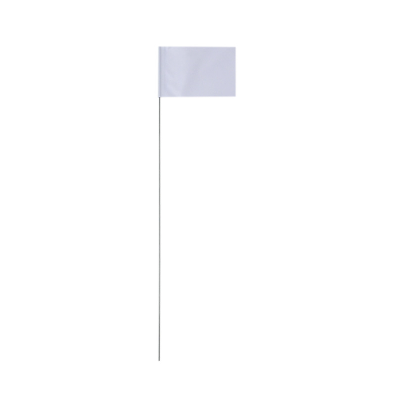 Thickened Pvc Colorful Flag, Surveying Landmark Flag, Irrigation Marking Flag, Custom Marking Flag