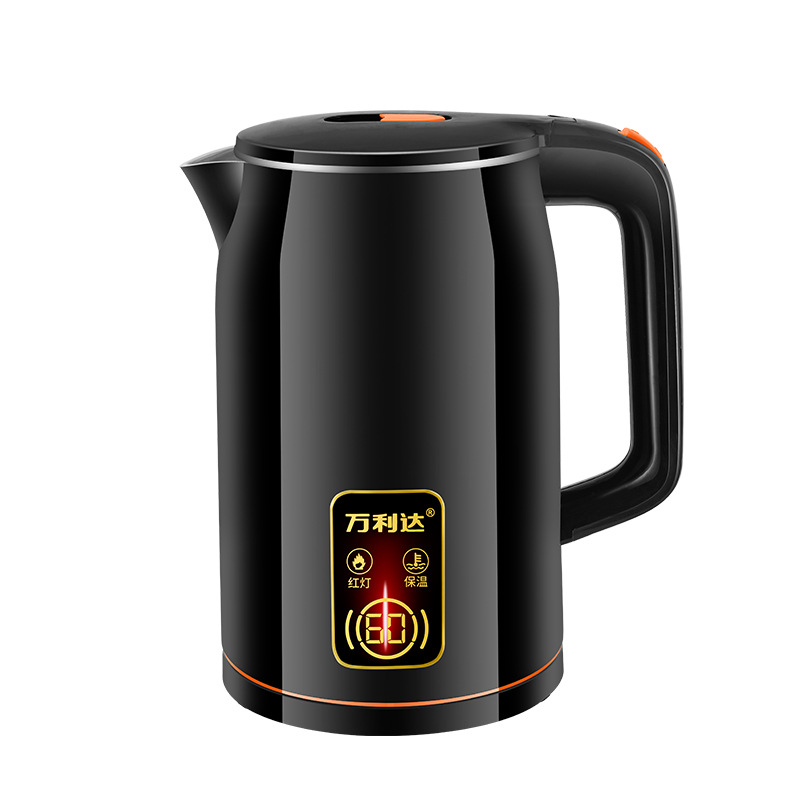 Wanlida 304 Automatic Power-Off Water Kettle Household Durable Large-Capacity Intelligent Thermal Insulation Quick-Boil Electric Water Kettle