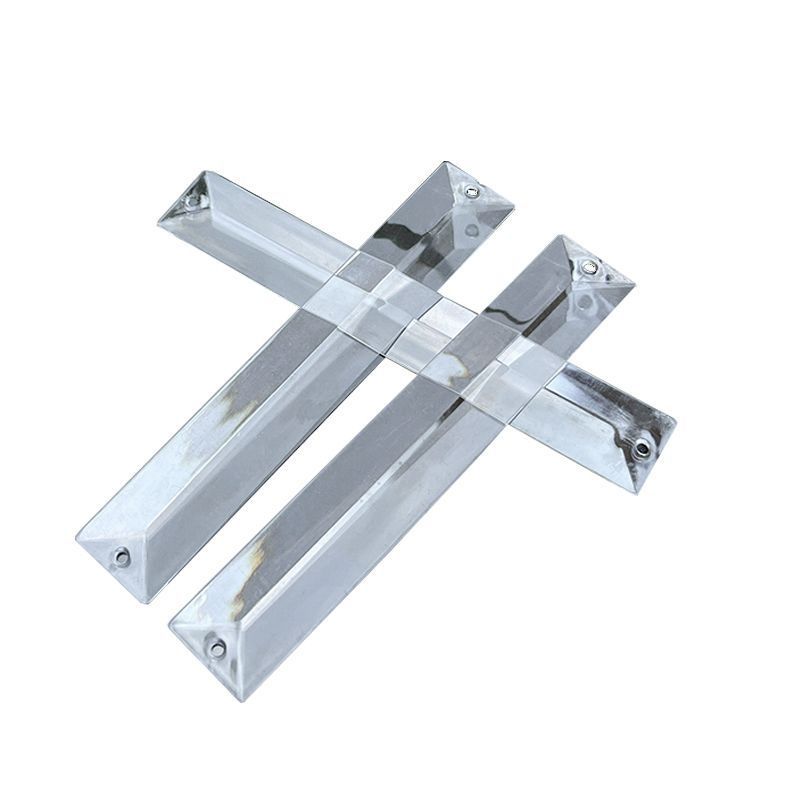 20cm Acrylic Triangle Strip Hanging Decoration Wedding Ice Strip Wedding Ceiling Decoration Bead String Diy Crystal Lamp Accessories