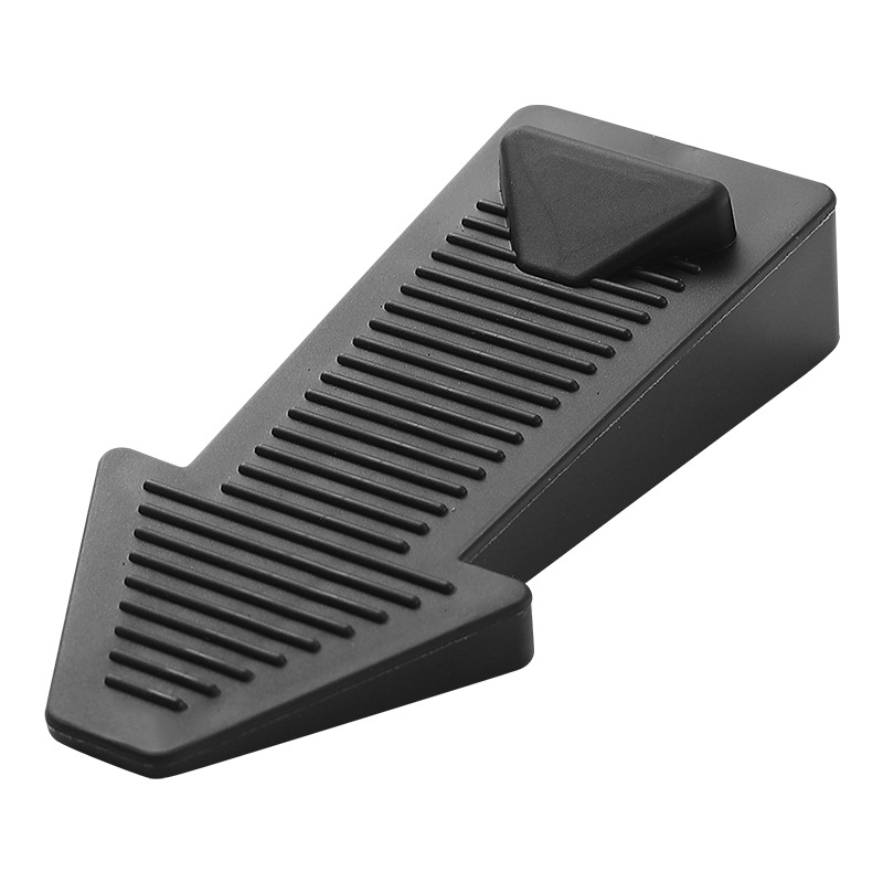 Door stopper anti-collision transparent rubber windproof door stopper door stopper fixed door stopper heightening door stopper door wedge