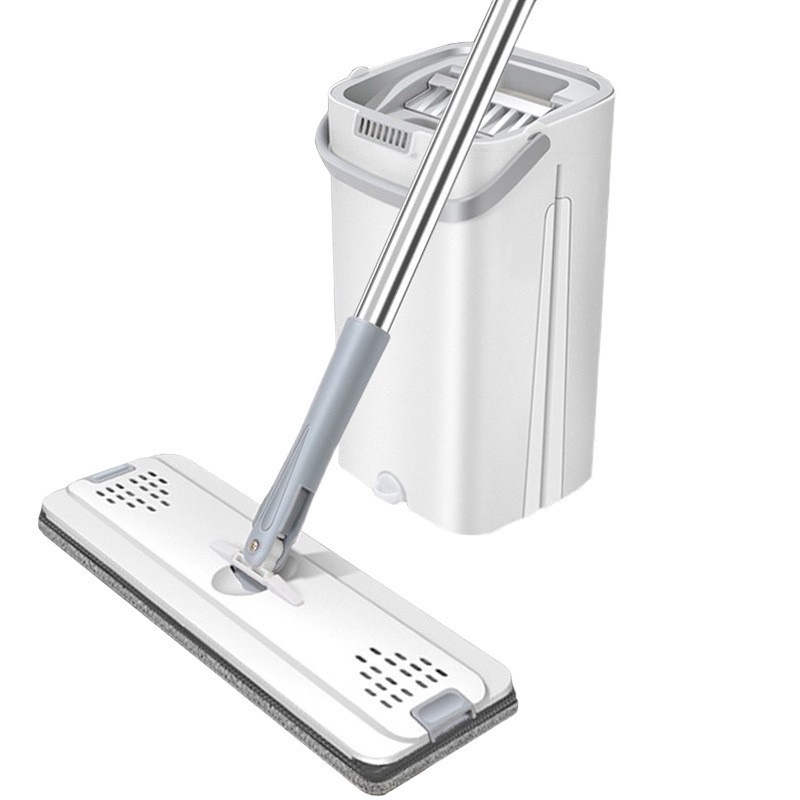 David᷂ Hands-Free Lazy Thickened Scratch-Off Mop Household Rotating Mop Dry and Wet Free Shipping Wholesale