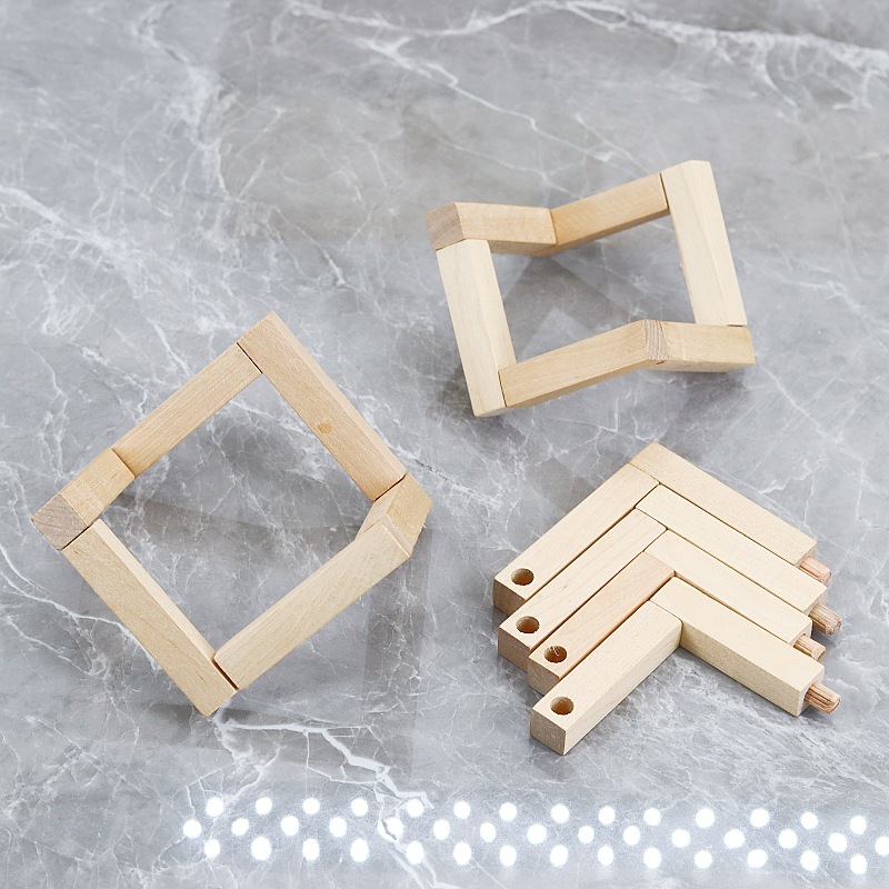 Производственная подставка для лунного света, деревянная подставка для ночника, комбинация деревянной подставки