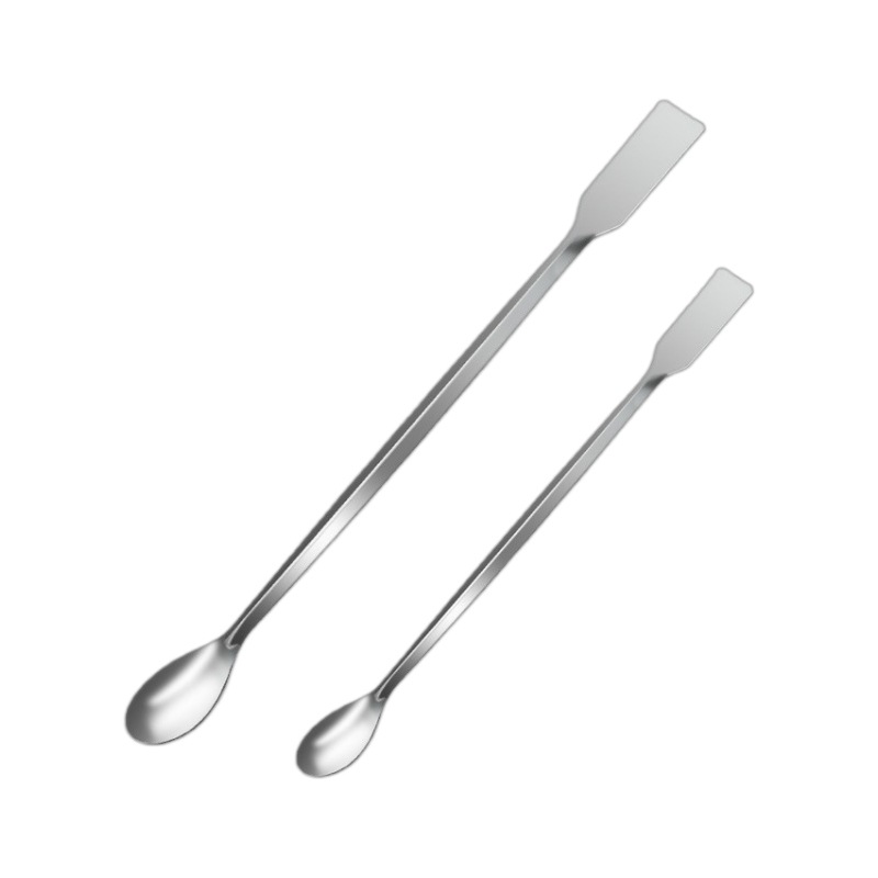 Stainless steel medicine spoon 3*1 medicine spoon double head medicine spoon single head square head medicine spoon thickened medicine spoon medicine spoon
