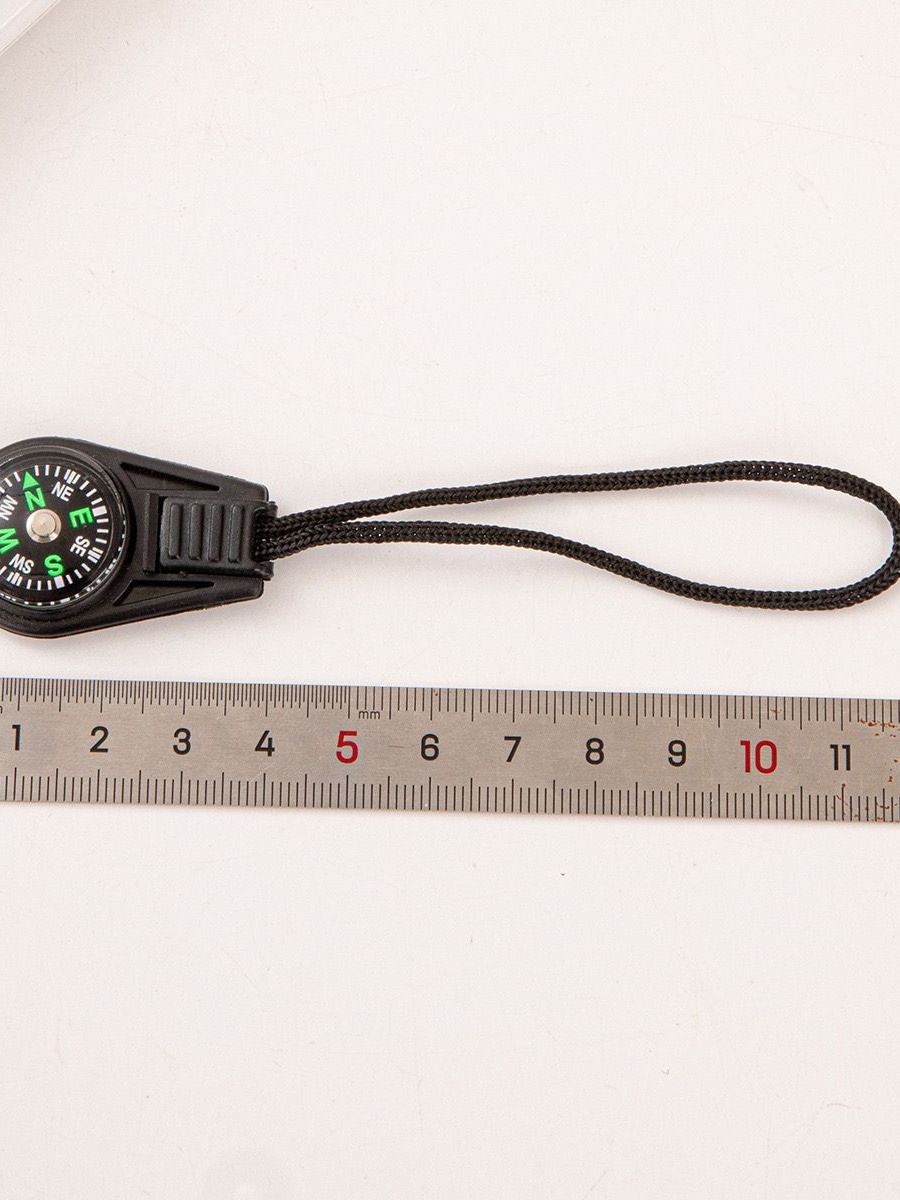 G20 compass lanyard zipper head small accessories mini compass with rope pendant outdoor survival equipment