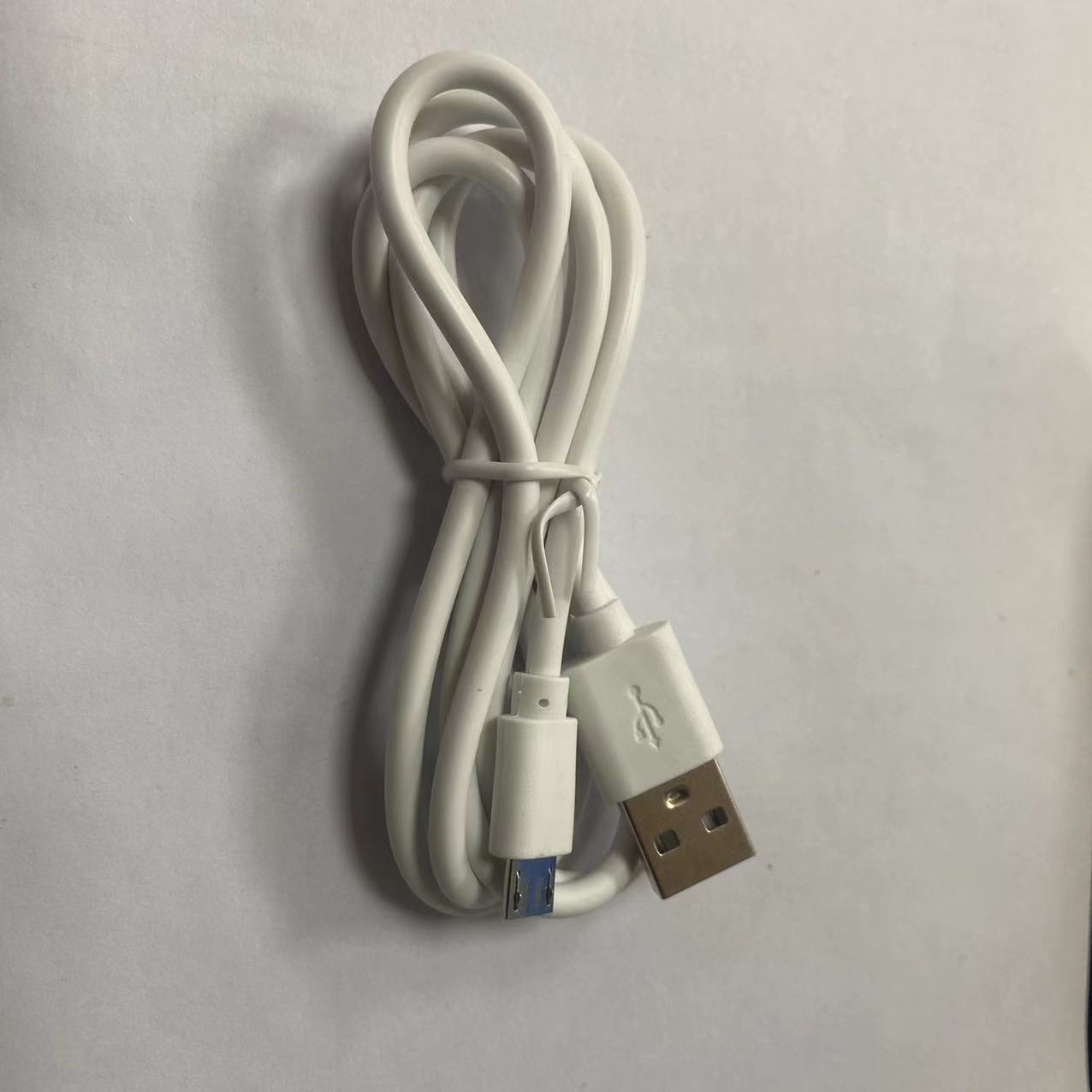 Wire punch, white, USB to Micro,1 m, 1A, Wire punch, black, USB to Micro