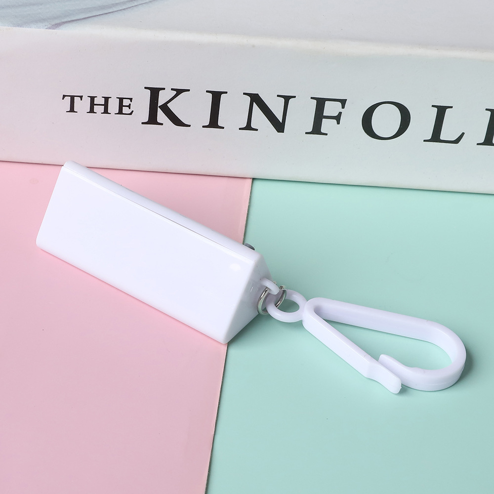 Triangular Mini Keychain Electronic Watch Dopamine Candy Color Digital Watch Student Exam Timer Portable