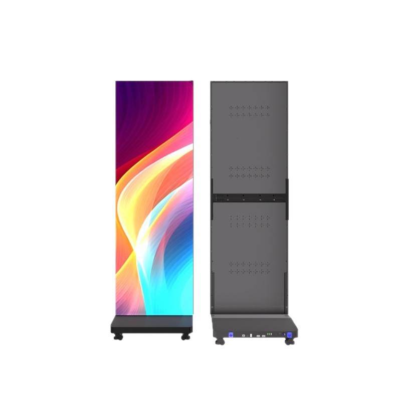 Cross-Border Led Poster Screen Outdoor High-Definition Advertising Screen P2.5 Exhibition Hall Wedding Office Building Full-Color Led Display Screen