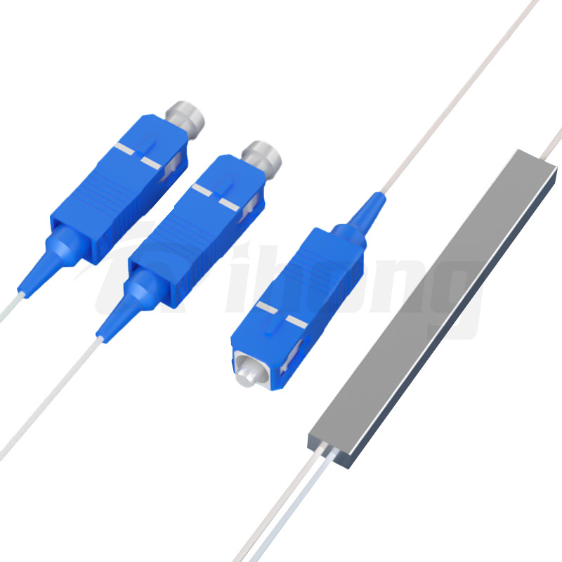 1 Point 2/4/8/16/32 Way Steel Micro Package Sc Interface Plc Fiber Optic Splitter Splitter