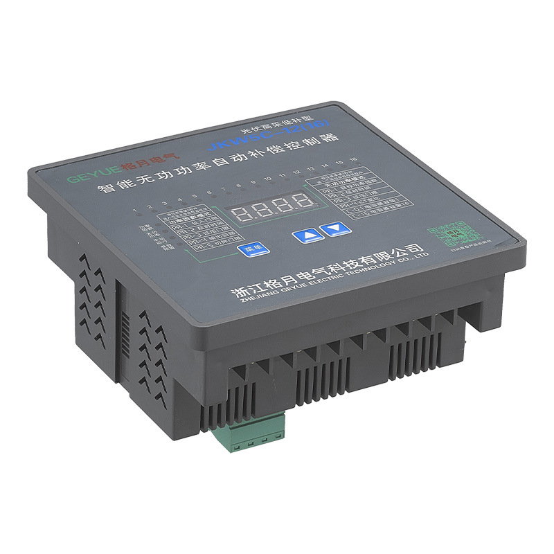 Jkw5C-12 (16) 220V380V Thin Automatic Power Factor Controller Intelligent Reactive Power Compensation 12 Loops