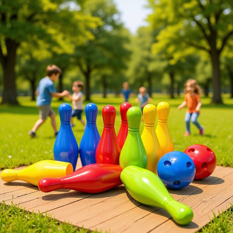 Мини-игрушка для боулинга для детей, 11 см, веселое раннее образование, атрибуты для взаимодействия родителей и детей
