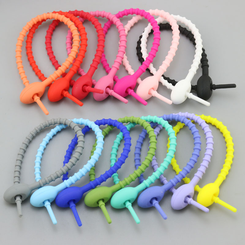 Large 21cm Tadpole Tpr Silicone Multifunctional Tie Bracelet Backpack Decoration Soft Rubber Colorful DIY Supplies Lanyard