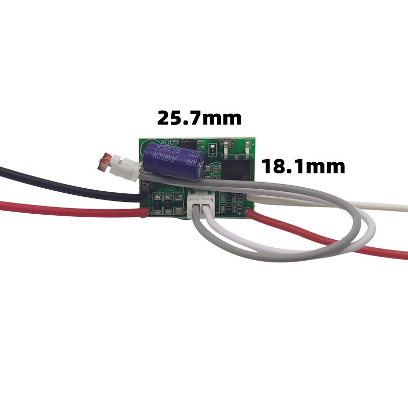Low voltage 3.7V7.4V solar light control switch dark automatic light control switch LED photosensitive circuit board