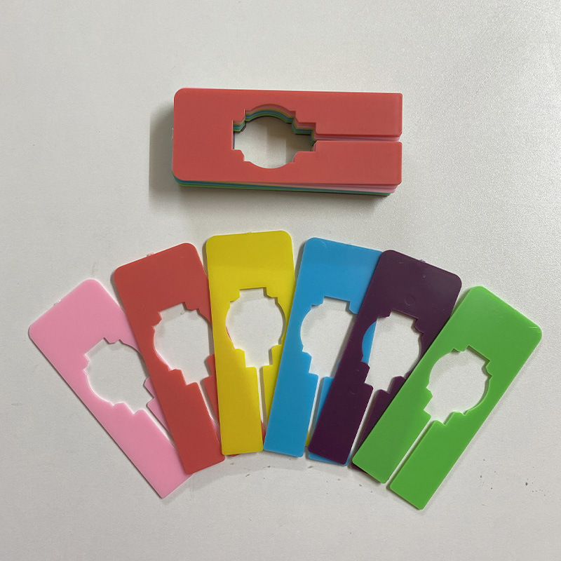 Square Partition Plate Clothing Plastic Partition Ring Clothing Size Baby Partition Plate Ready for Cross-Border