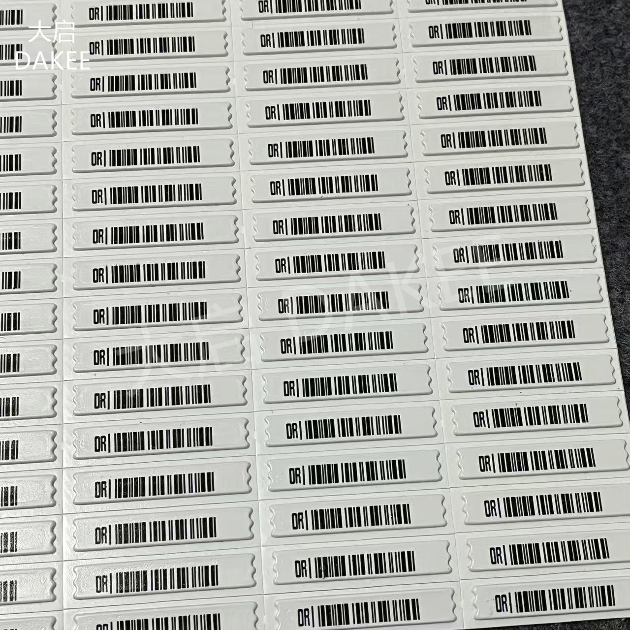 58khz acoustic magnetic anti-theft label DR supermarket anti-theft sticker strong sticky three-chip department store supermarket anti-theft magnetic strip