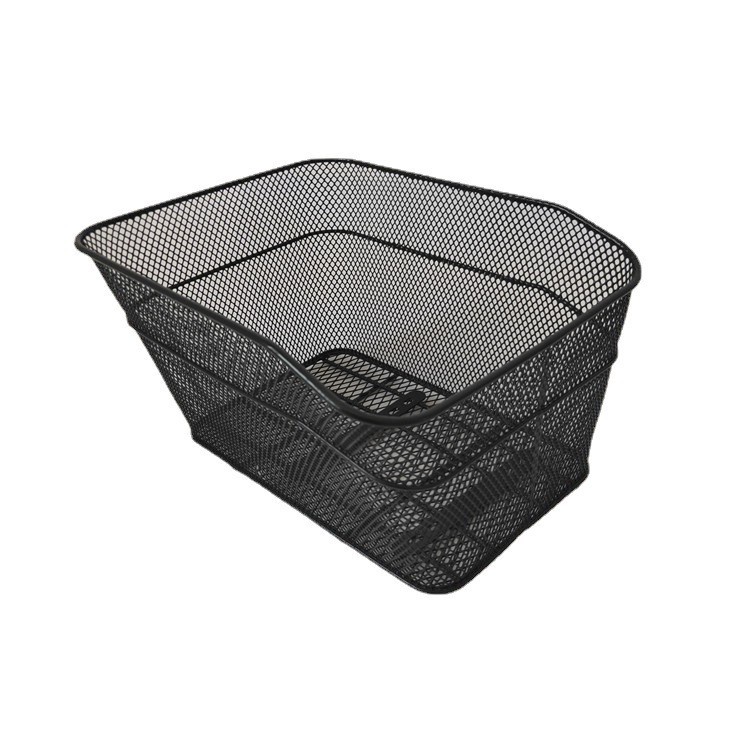 Factory wholesale bicycle basket rear shelf basket bicycle pet bag basket student basket