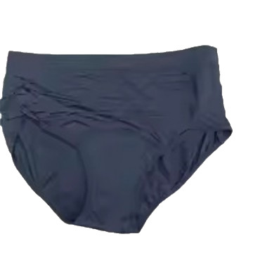 Foreign order stock tail goods miscellaneous black cotton/polyester mixed ladies physiological period briefs