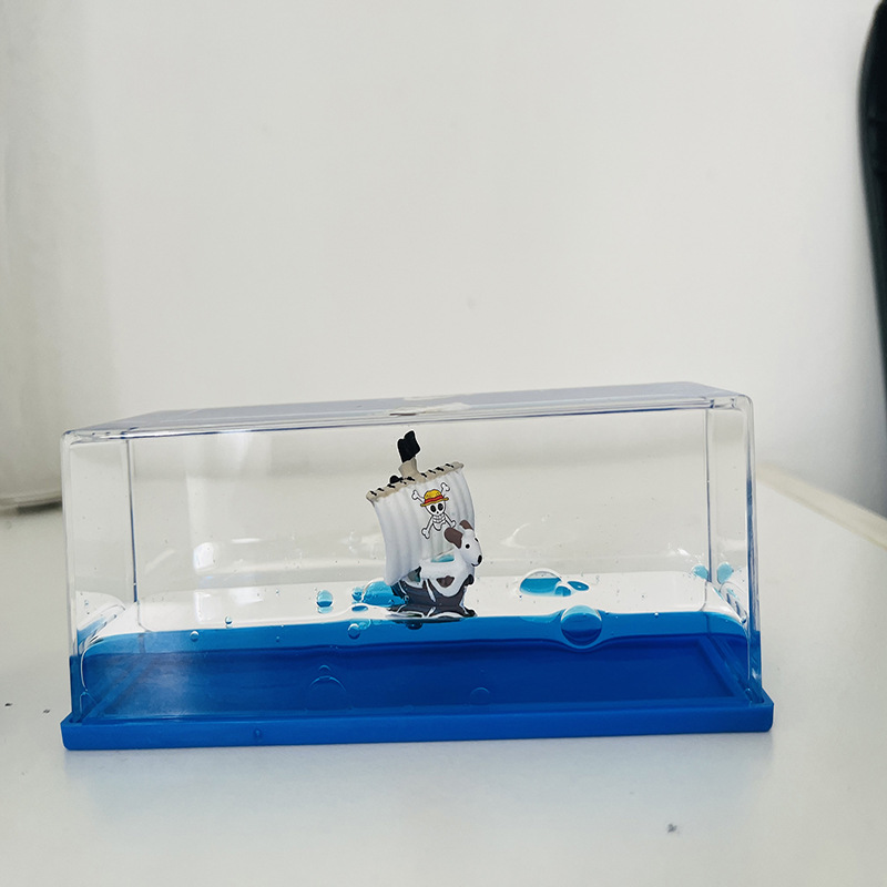 Titanic Black Pearl cruise ship fluid drift bottle cruise ship never flip boat drift bottle desktop small ornaments