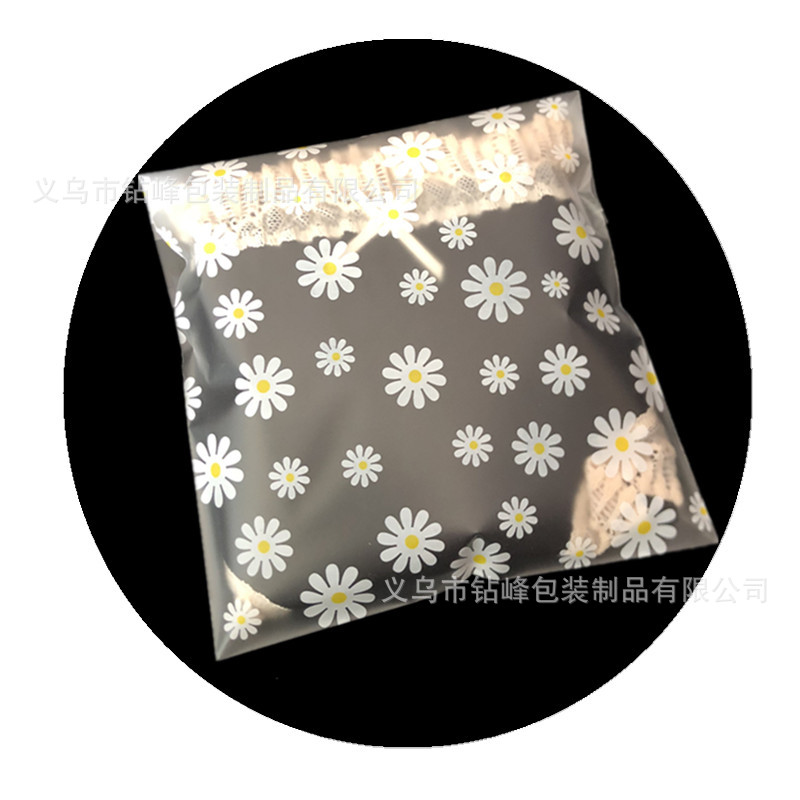 Pure matte color spot/translucent self-adhesive sealing blank bag/underwear/plastic General Packaging/clothes T