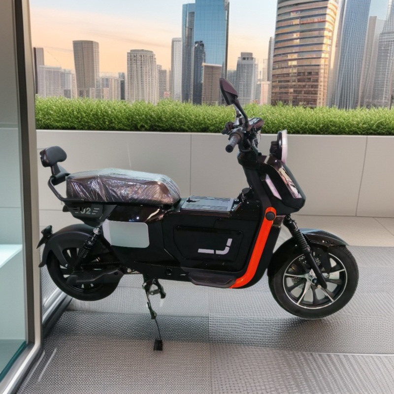 Электромотоцикл с литиевым аккумулятором 48V, 12 дюймов, модный, с возможностью регистрации