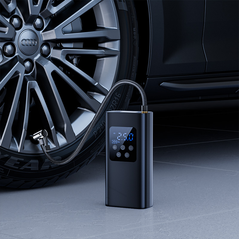 On-board air pump portable car tire electric car high-power high-pressure air pump cartridge car