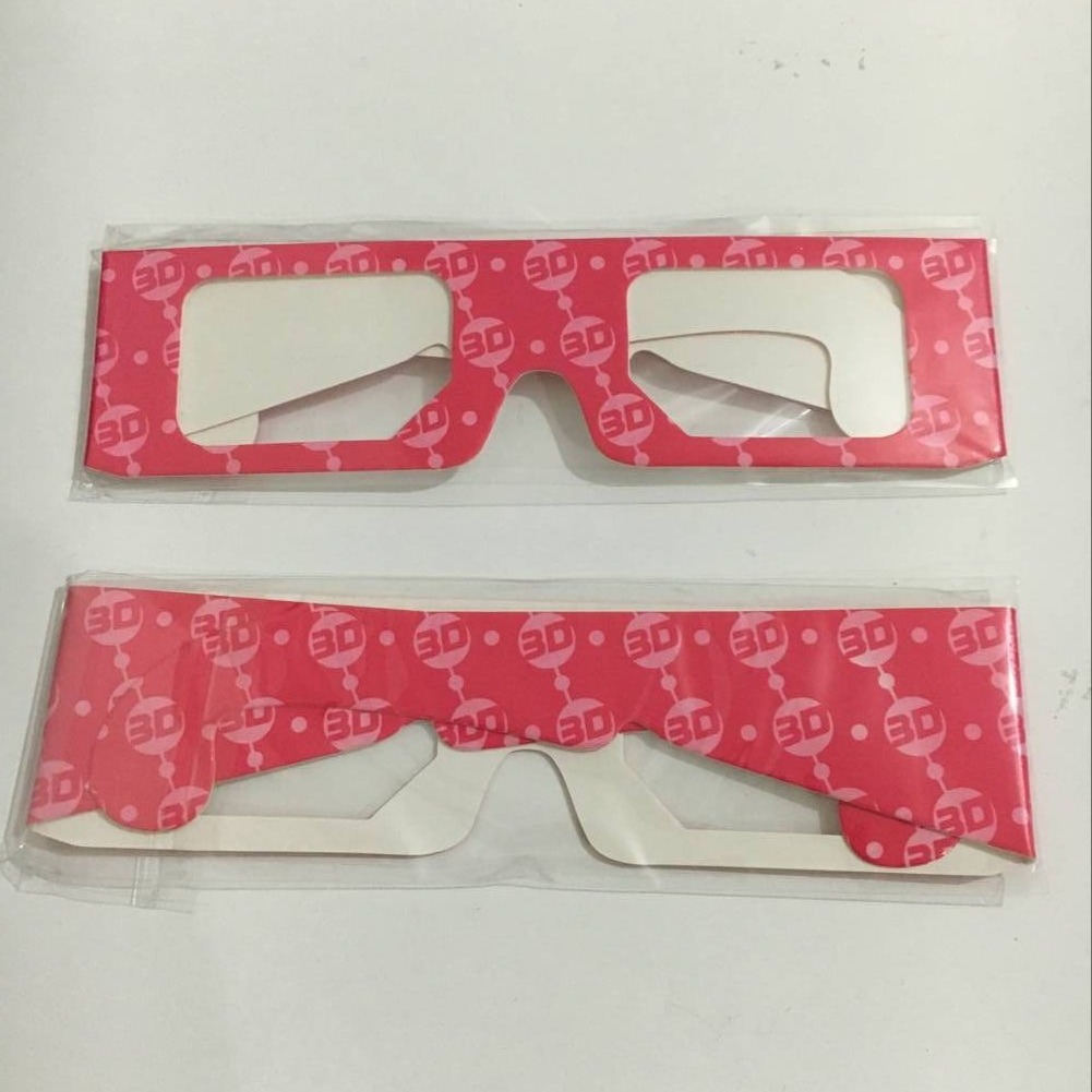 3D очки с прозрачной пленкой, разделение света, 3D очки для детского рисования