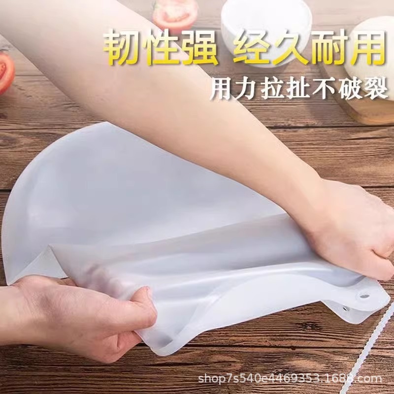 Мешок для лапши из силикона пищевого качества, утолщенный, большого размера, для домашней выпечки