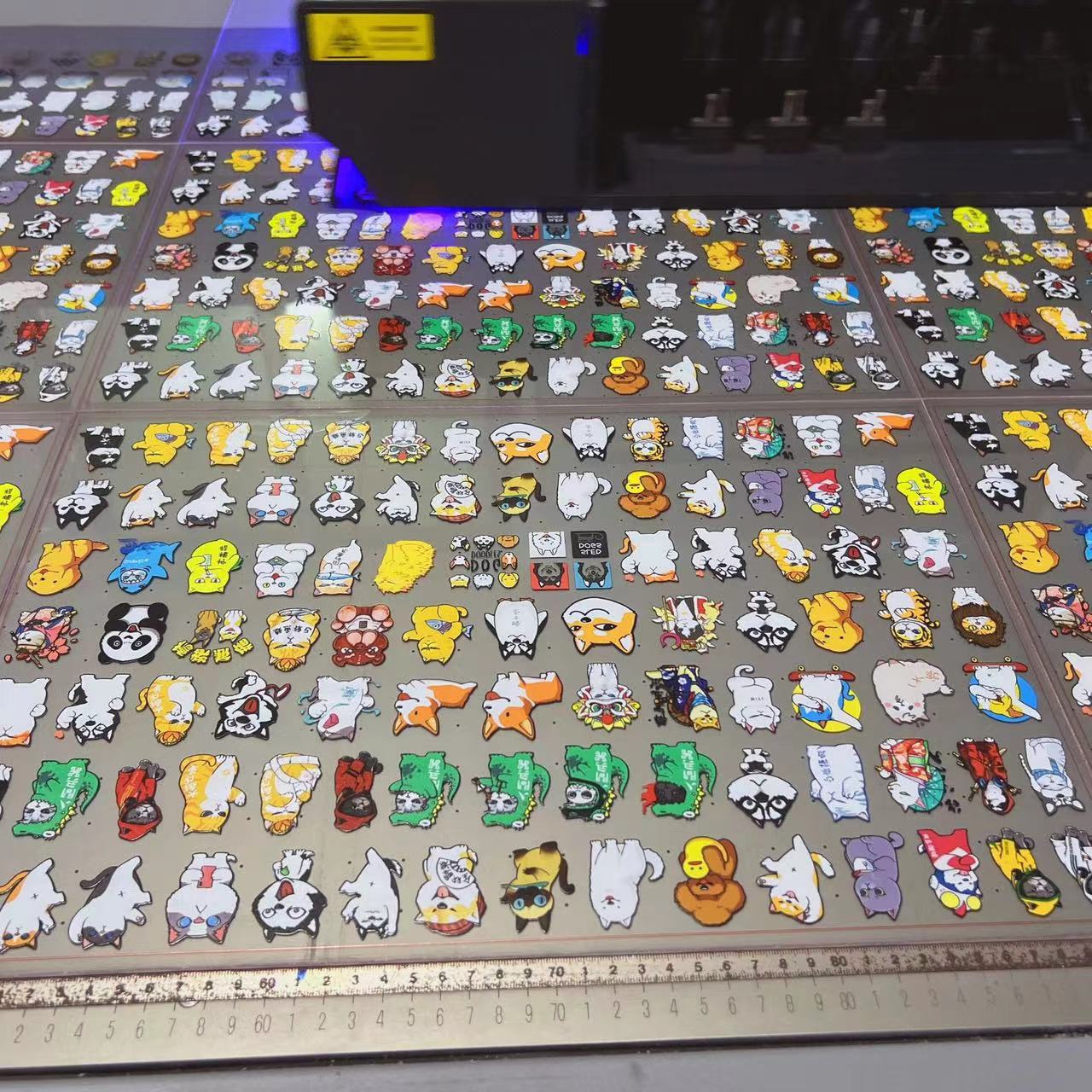 Factory Direct Supply of Acrylic Pieces, Cross-Border Animation Pendant Accessories, Various Styles and Sizes, Customized According to Drawings