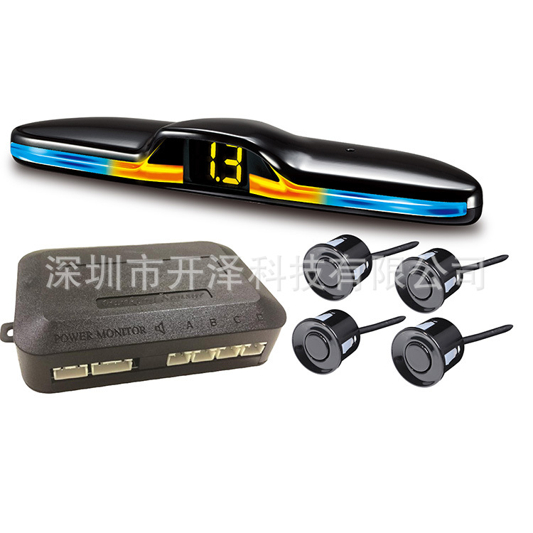 С новым тонким цветным мигающим светом заднего радара General 3210