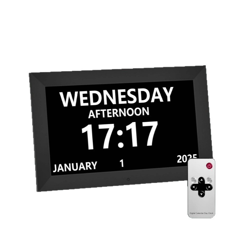 Amazon's Hot Model 10.1inch Smart Digital Clock Machine Small Size Stand-Alone Version Display Stand Hd Advertising Machine