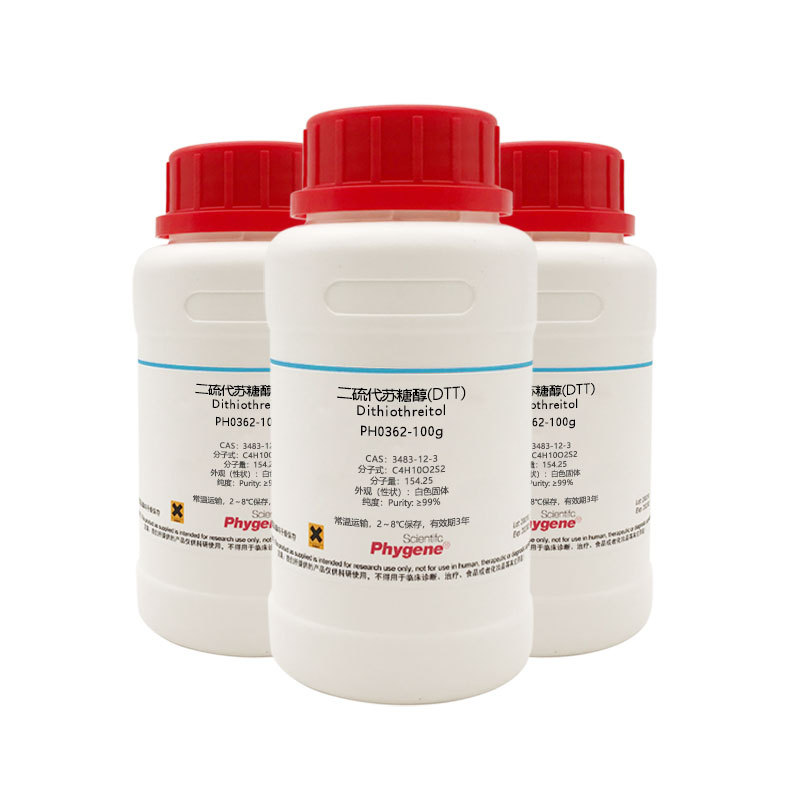 DTT dithiothreitol dithiothreitol Dithiothreitol 99% experimental reagent 100g