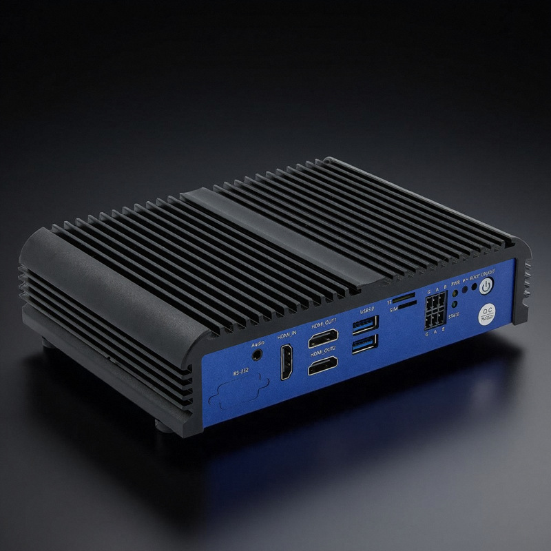 Ruixin Wei RK3588 eight nuclear embedded fanless industrial computer industrial computer Android mini computer host