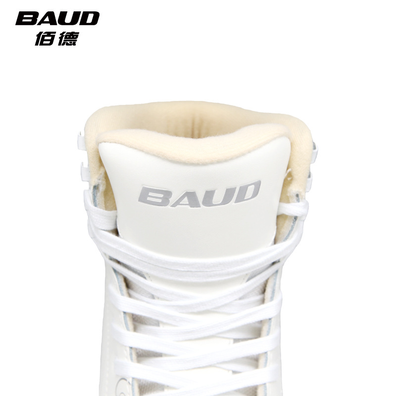 Baide Waltz leather Waltz adult figure skate shoes children's real skates Speed Skate factory