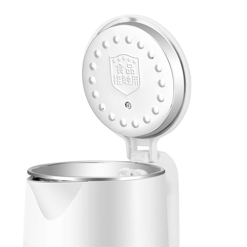 Factory Direct Supply Wanlida Water Kettle Household Electric Water Kettle Insulation Stainless Steel Small Household Appliances Gift Printing Dropshipping