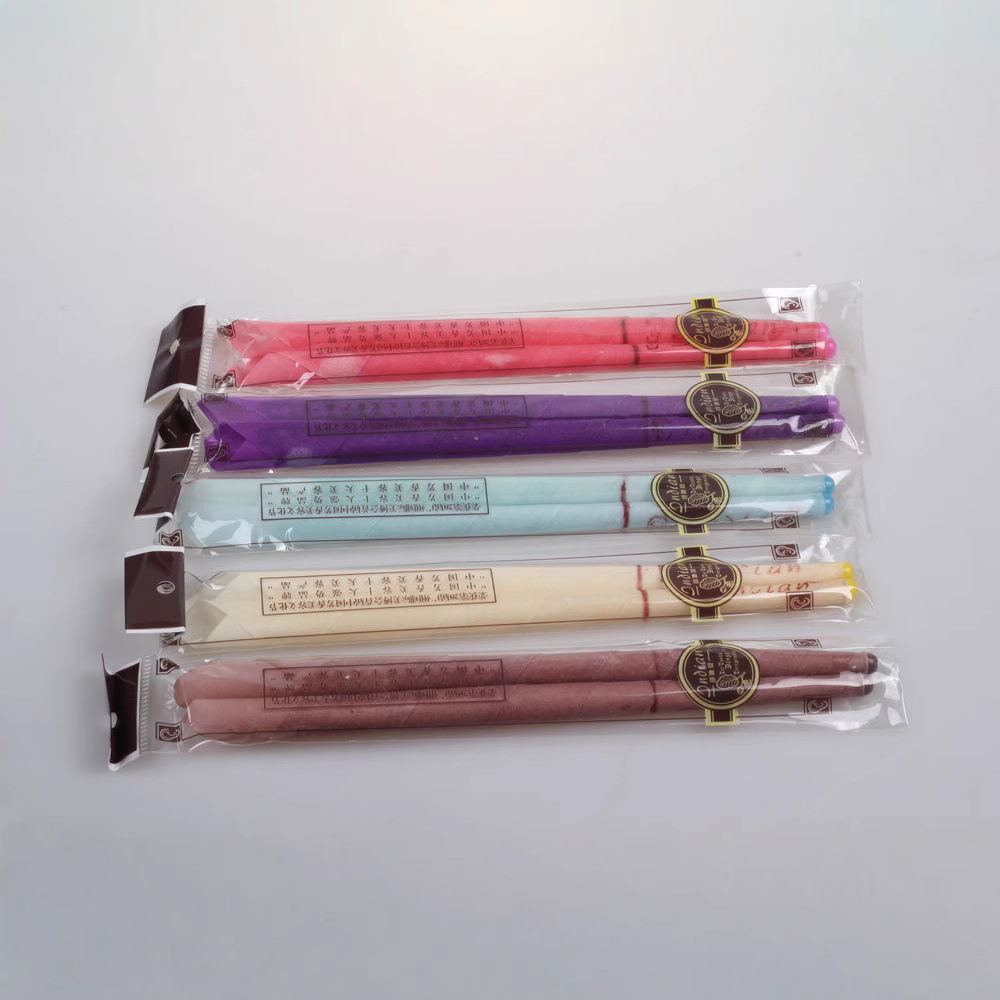 Ear candle wholesale aromatherapy horn ear candle 8 flavors 8 colors with plug ear candle Indian bag ear candle large quantity and excellent price