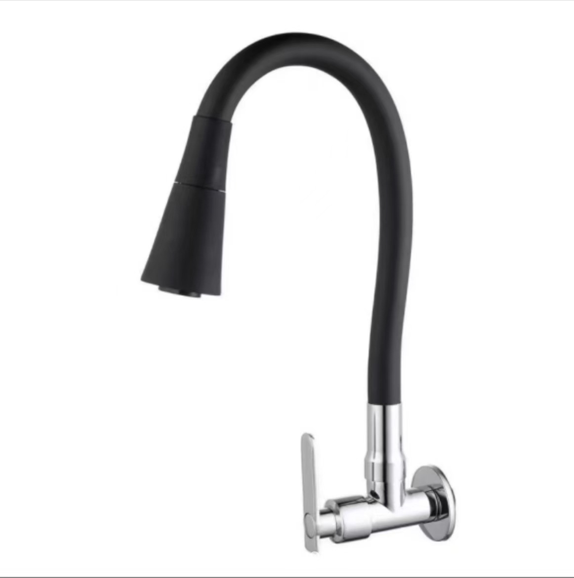 Смеситель для холодной воды в стену универсальный цветной для кухни, балкона, стиральной машины