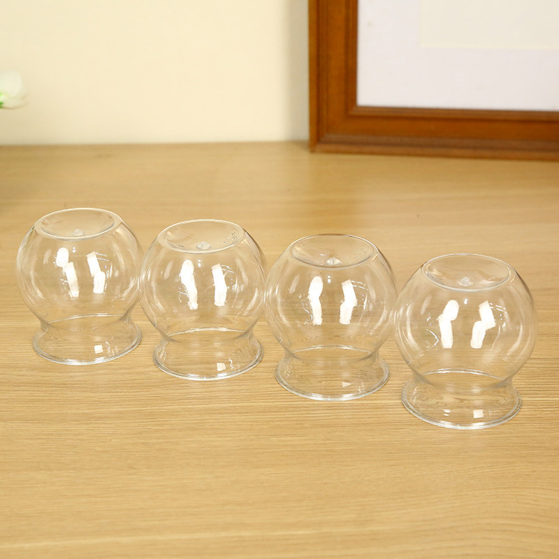 Transparent plant hydroponic vase grass head doll planting fleshy breeding pot creative desktop micro landscape ecological bottle