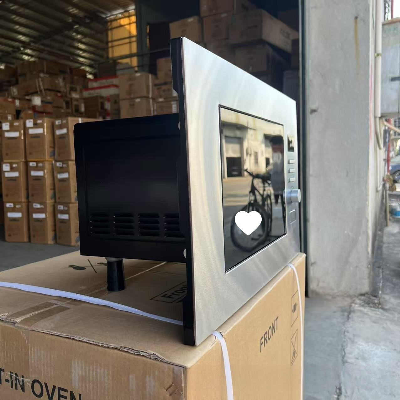 Cross-Border English Version of Embedded Microwave Oven Household Stainless Steel Panel Microwave Oven 20L Microwave Oven