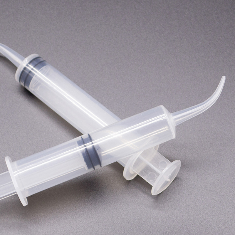 12ml Elbow Irrigator Household Portable Disposable Dental Syringe Tooth Cleaning Oral Irrigation Tool