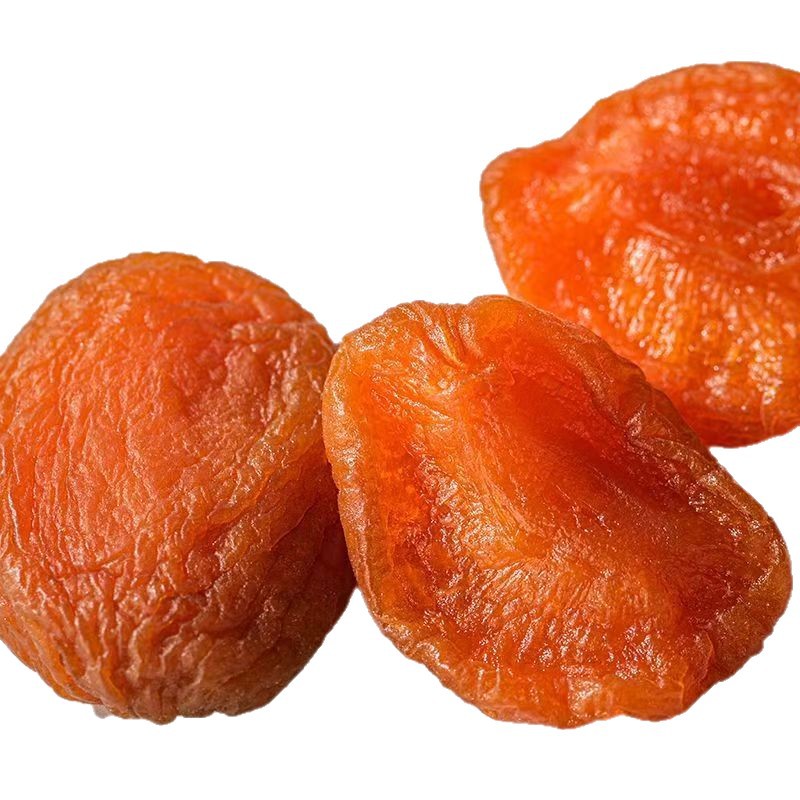 Seedless Red Apricots, Dried Apricots 500g, Seedless Apricot Meat, Dried Fruit Snacks, Soft, Waxy, Sweet and Sour Seedless Golden Apricots