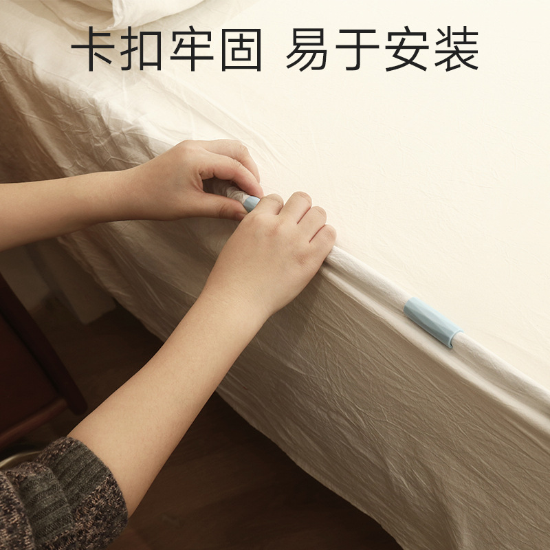 Quilt Holder, Bed Bed Sheets Clip, Anti-Slip Device, Quilt Clip, Quilt Fixing Buckle, Mattress Home Bed Clip Fixing Card