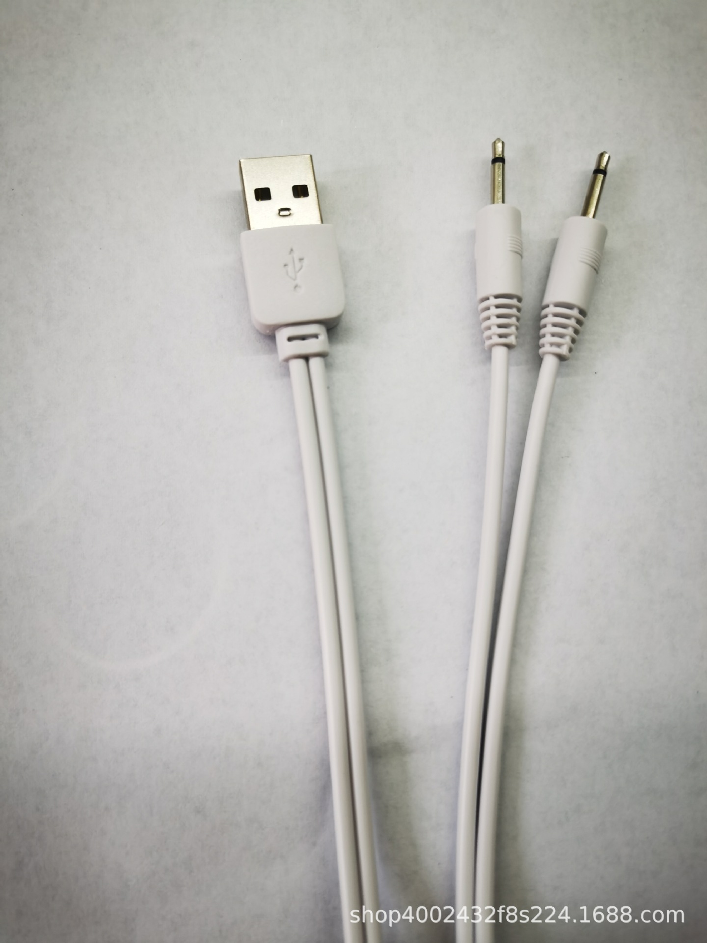 USB to DC2.5 power cord mono audio toy dual and charging cable 2.5 audio output beauty instrument charging